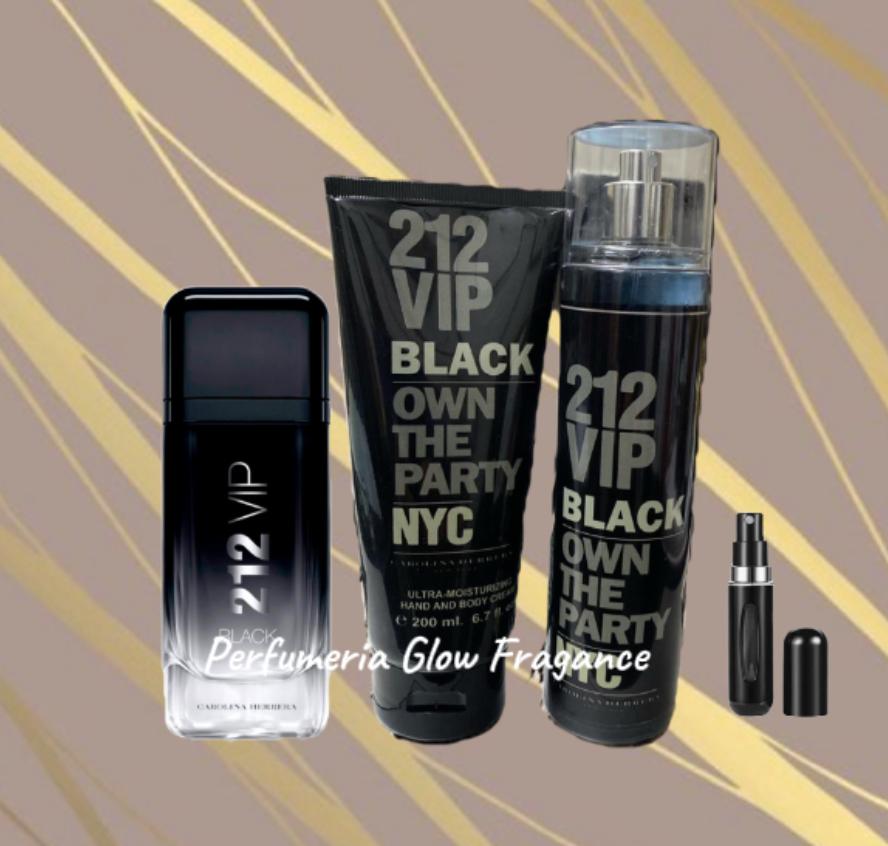 212 VIP MEN CREMA Y ACRILICO